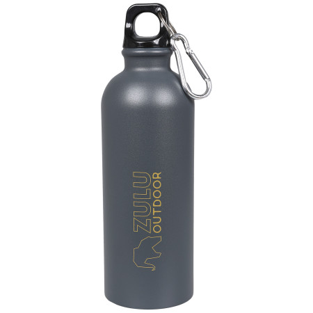 Flasche Zulu Steel Flask 0,5 L grau/gelb grey/yellow
