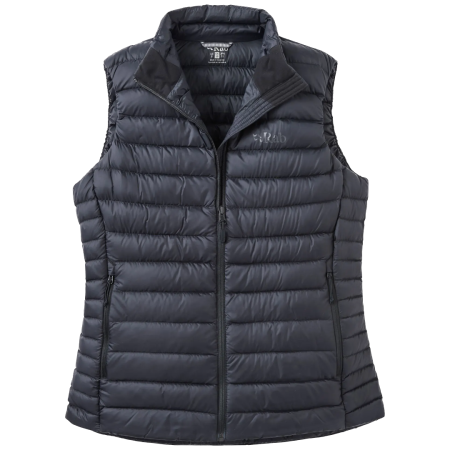 Damenweste Rab Microlight Down Vest schwarz