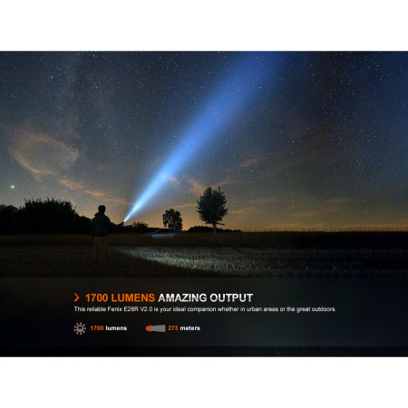 Aufladbare Taschenlampe Fenix E28R V2.0