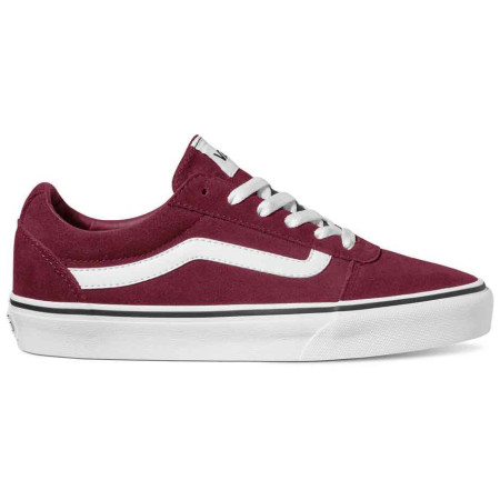 Damenschuhe Vans Ward Wm rot/weiß (Suede) Port Royale/White