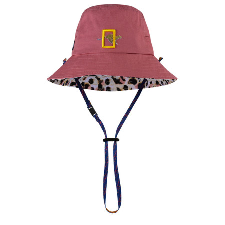 Kinderhut Buff NAT Geo Play Booney Hat lila Ilya Damask