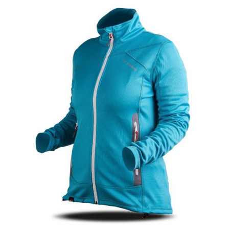 Damen-Sweatshirt Trimm Echo Lady blau azure