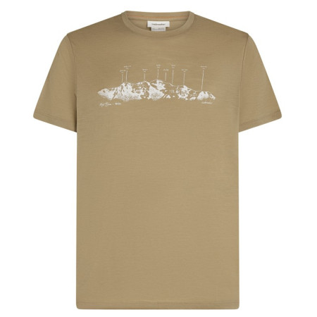 Herren T-Shirt Icebreaker Men Merino 150 Tech Lite SS Tee The Peaks