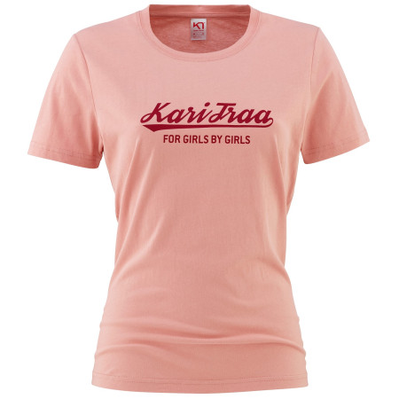 Damen-T-Shirt Kari Traa Mølster Tee rosa Dream