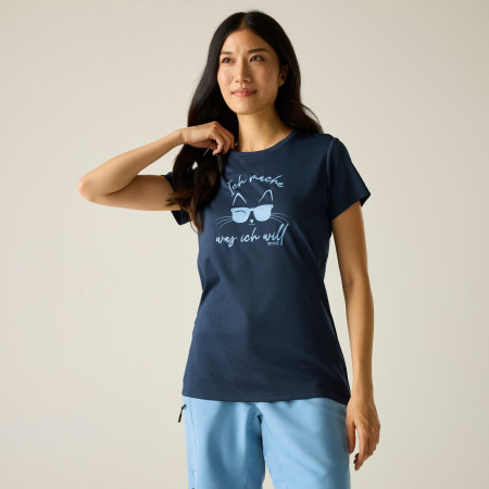 Damen-T-Shirt Regatta Women’s Fingal Slogan