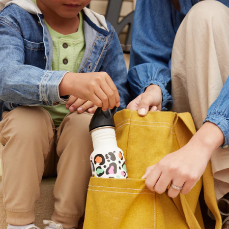 Kindertrinkflasche Klean Kanteen Kid Classic Narrow 12oz (w/Flip Seal Sport Cap)
