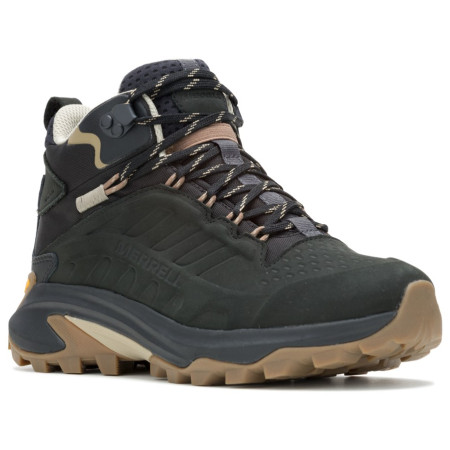 Damen Wanderschuhe Merrell Moab Speed 2 Ltr Mid Wp schwarz Black
