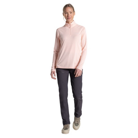Damen-T-Shirt Craghoppers NosiLife SolarShield+ Half Zip Top