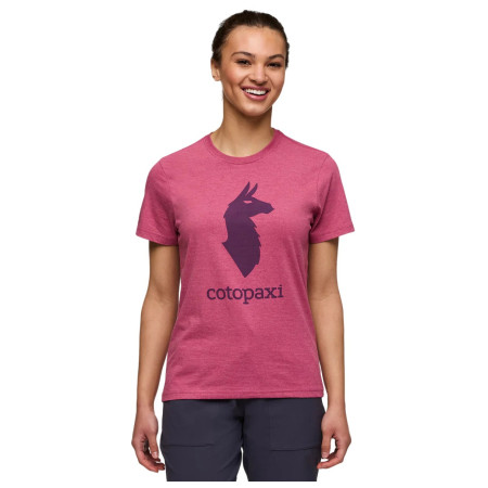 Damen-T-Shirt Cotopaxi Cotopaxi Llama T-Shirt rosa Rose