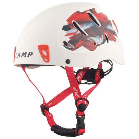 Helm Camp Armour weiß/rot