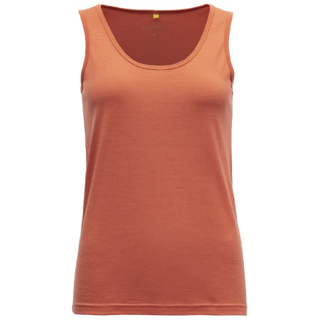 Damenunterhemd Devold Eika Merino 150 Tank Wmn korallenfarbe Coral