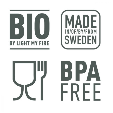 Schneidebrett und Sieb Light My Fire CuttingBoard Plus