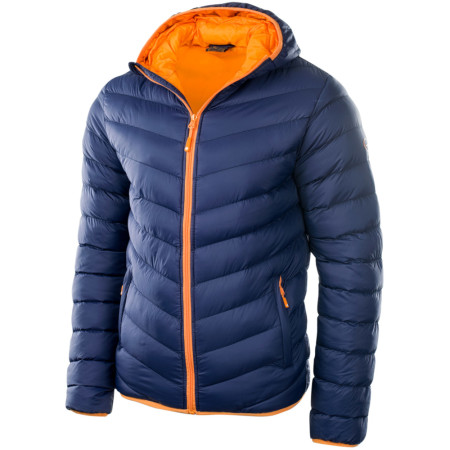 Herrenjacke Hi-Tec Salrin dunkelblau EveningBlue/GrenadineOrange