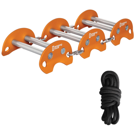 Umlenkrolle Singing Rock Kantenroller 3er Set