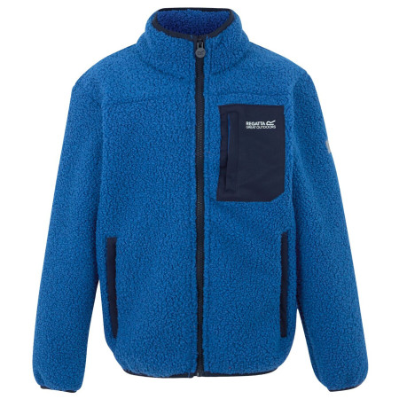 Kinder-Sweatshirt Regatta Junior Frankie Warm Fleece blau Snorkel Blue