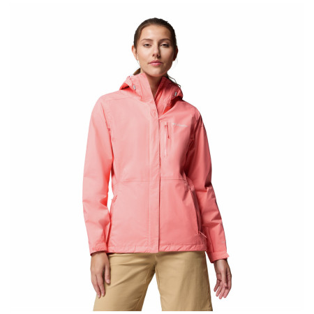 Damen-Softshell-Jacke Columbia Pouring Adventure™ III Jacket rosa Alpenglow