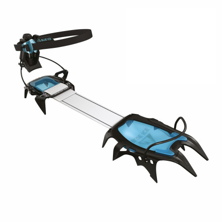 Steigeisen Blue Ice Harfang Alpine Crampon schwarz Black