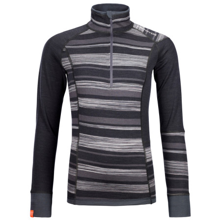 Damen-Funktionsshirt Ortovox W's 210 Supersoft Zip Neck schwarz BlackRaven