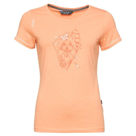Damen-T-Shirt Chillaz Gandia Little Bear Heart korallenfarbe coral
