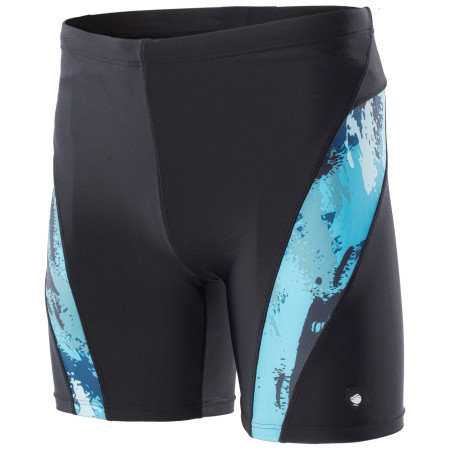 Herrenbadeanzug Aquawave Fiero schwarz/blau Black/Sea print