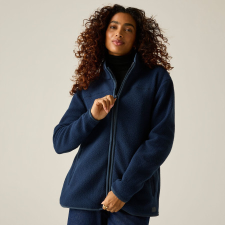 Damen-Sweatshirt Regatta Womens Frankie Borg Full Zip