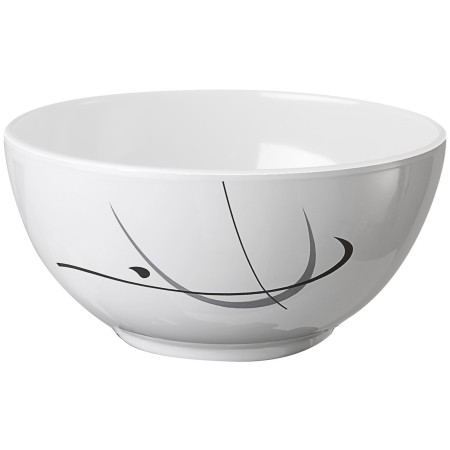 Schüssel Brunner Bowl ø 15 cm weiß/schwarz Serenade