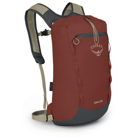 Rucksack Osprey Daylite Cinch Pack 2023 rot/grau acorn red/tunnel vision grey