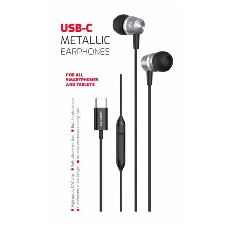 Kopfhörer Swissten Metallic