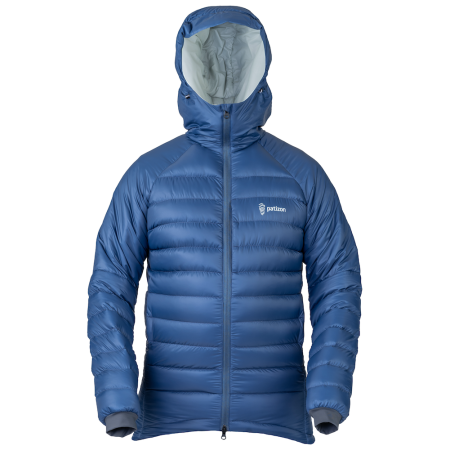 Herren-Daunenjacke Patizon ReLight PRO blau/grau Navy / Silver