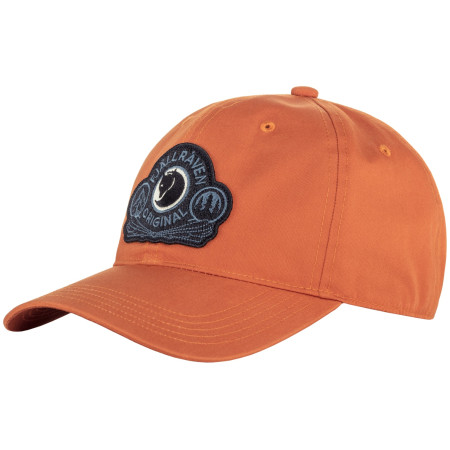 Baseballmütze Fjällräven Classic Badge Cap braun/orange Terracotta Brown