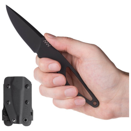 Messer Acta non verba P100 Cerakote/Kydex schwarz Cerakote Black