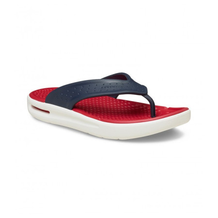 Herren Flip-Flops Crocs InMotion Flip blau/rot Navy