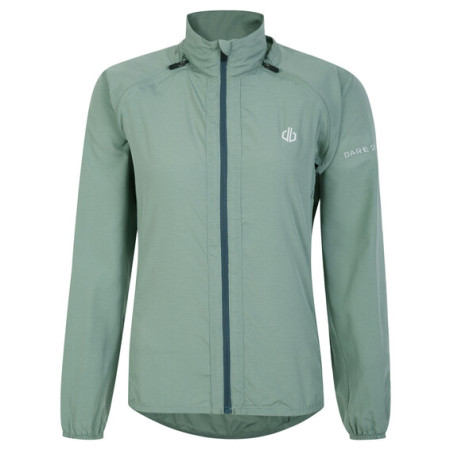 Damenjacke Dare 2b Rebound Windshell grau LilypdGrnStp (RKS)