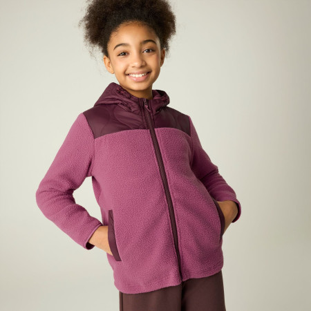 Kinder-Sweatshirt Regatta Myla Hybrid Jacket Fig/Violet