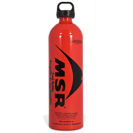 Brennstoffflasche MSR 887ml Fuel Bottle rot