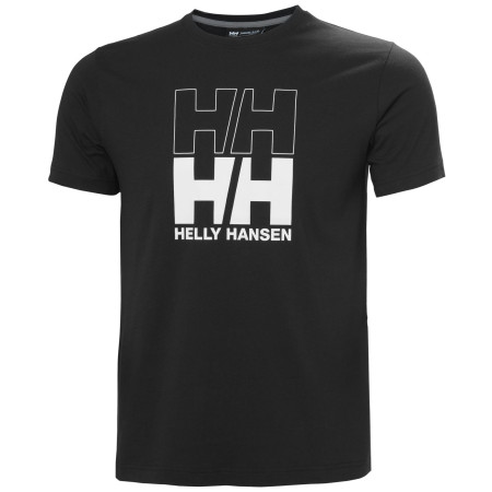 Herren-T-Shirt Helly Hansen Core Graphic T 2.0 schwarz Black