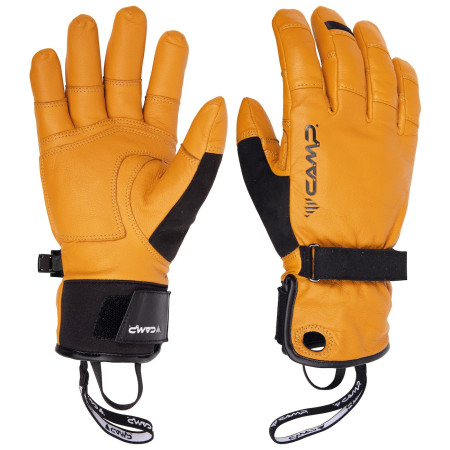 Handschuhe Camp Geko Revel schwarz/gelb Black / Yellow