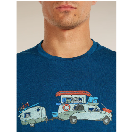 Herren-Funktionsshirt Icebreaker Men Merino 150 Tech Lite SS Tee Transportage