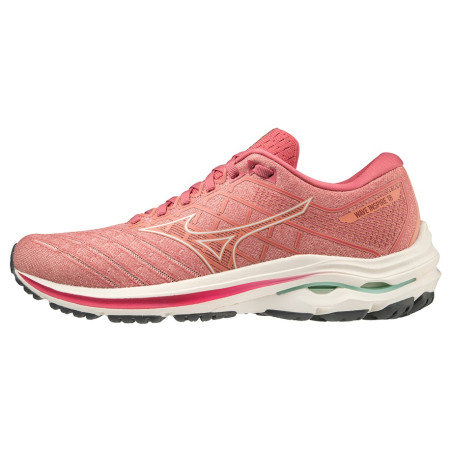 Damen Laufschuhe Mizuno Wave Inspire 18 rot Rosette/Snow White/Garnet Rose