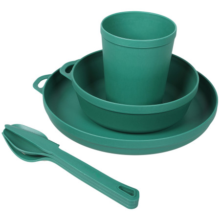 Geschirrset Zulu Easy Picnic Set 6in1 grün green
