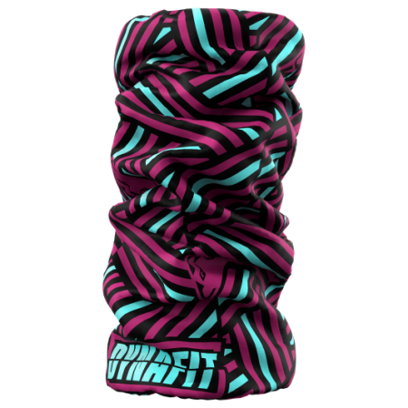 Halswärmer Dynafit Logo Neck Gaiter lila/schwarz beet red/0910 RAZZLE DAZZLE