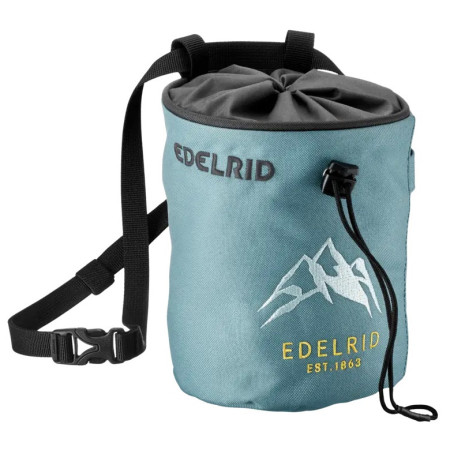 Kreidebeutel Edelrid Chalk Bag Rodeo large blau/schwarz 304 light pacific