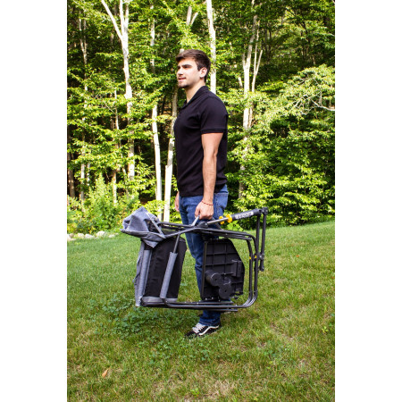 Campingstuhl GCI Freestyle Rocker with Side Table