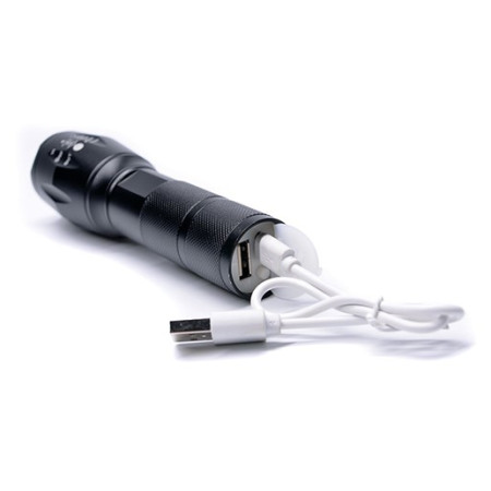 Aufladbare Taschenlampe Solight LED Rechargeable Torch