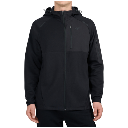 Herren Funktions-Sweatshirt 4F Sweatshirt M2730 schwarz Deep Black