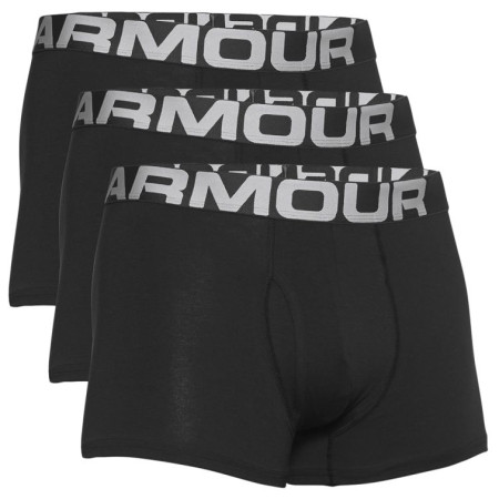Herrenshorts Under Armour Charged Cotton 3in 3 Pack schwarz Black/Black/Black