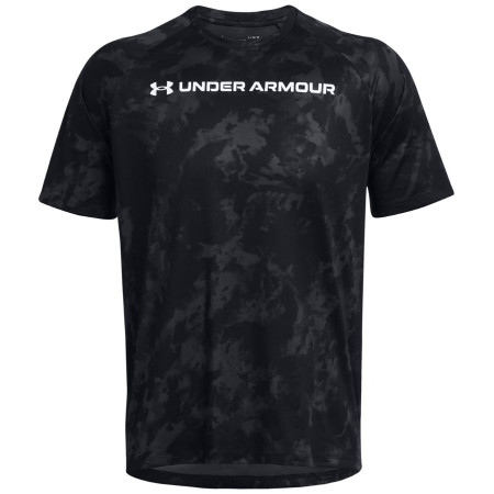 Herren-T-Shirt Under Armour Tech ABC Camo SS schwarz blk