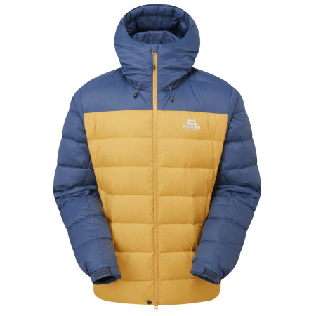 Herren-Winterjacke Mountain Equipment Senja Jacket Men's gelb/blau Admiral/Cosmos