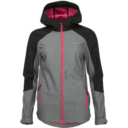 Damenjacke Loap Ladana grau/schwarz grey/ black