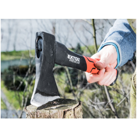 Axt Extol Fiberglasgriff, 600g